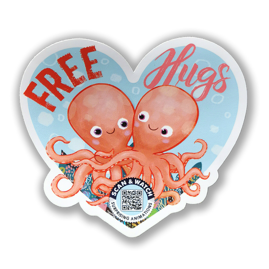 Free Hugs Sticker
