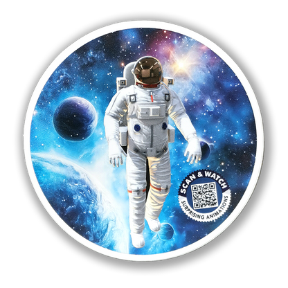 Astronaut Sticker